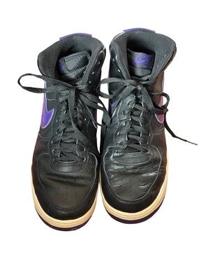 Nike - Air Force 1 High Court Purple and Black Sneakers Style 315121-012